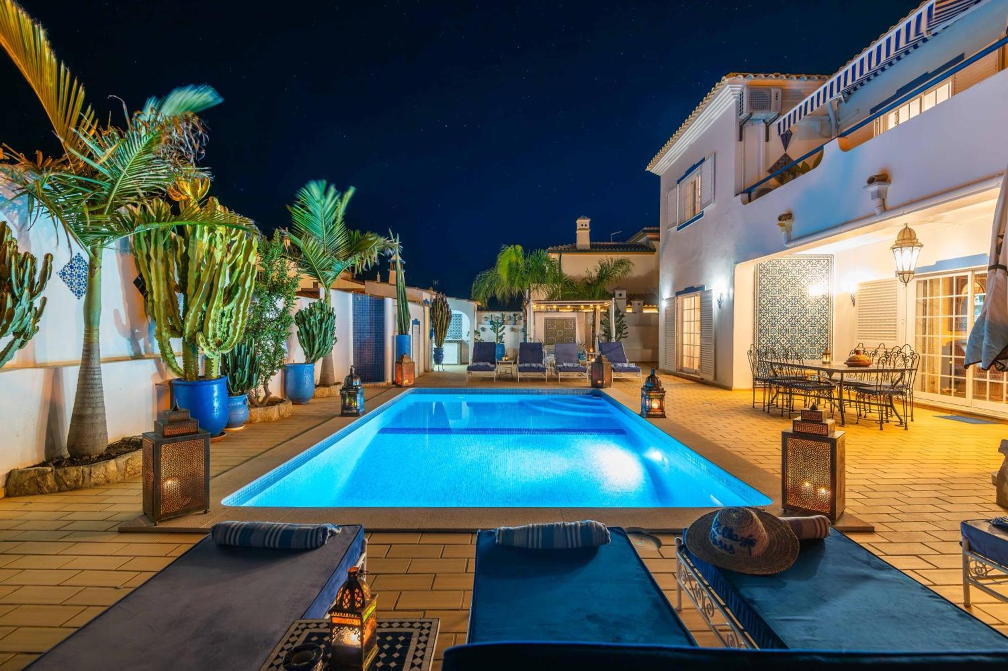 Oasis Galé - 4bed With Free Wifi, Ac, Private Pool, 5 Min From The Villa Albufeira